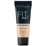 Base de maquillaje Fit Me Matte Maybelline 220 Natural Beige