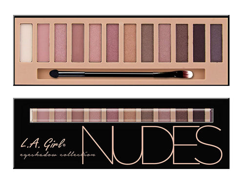 L.A. Girl Beauty Brick Eyeshadow, Nudes, 0.42 Ounce